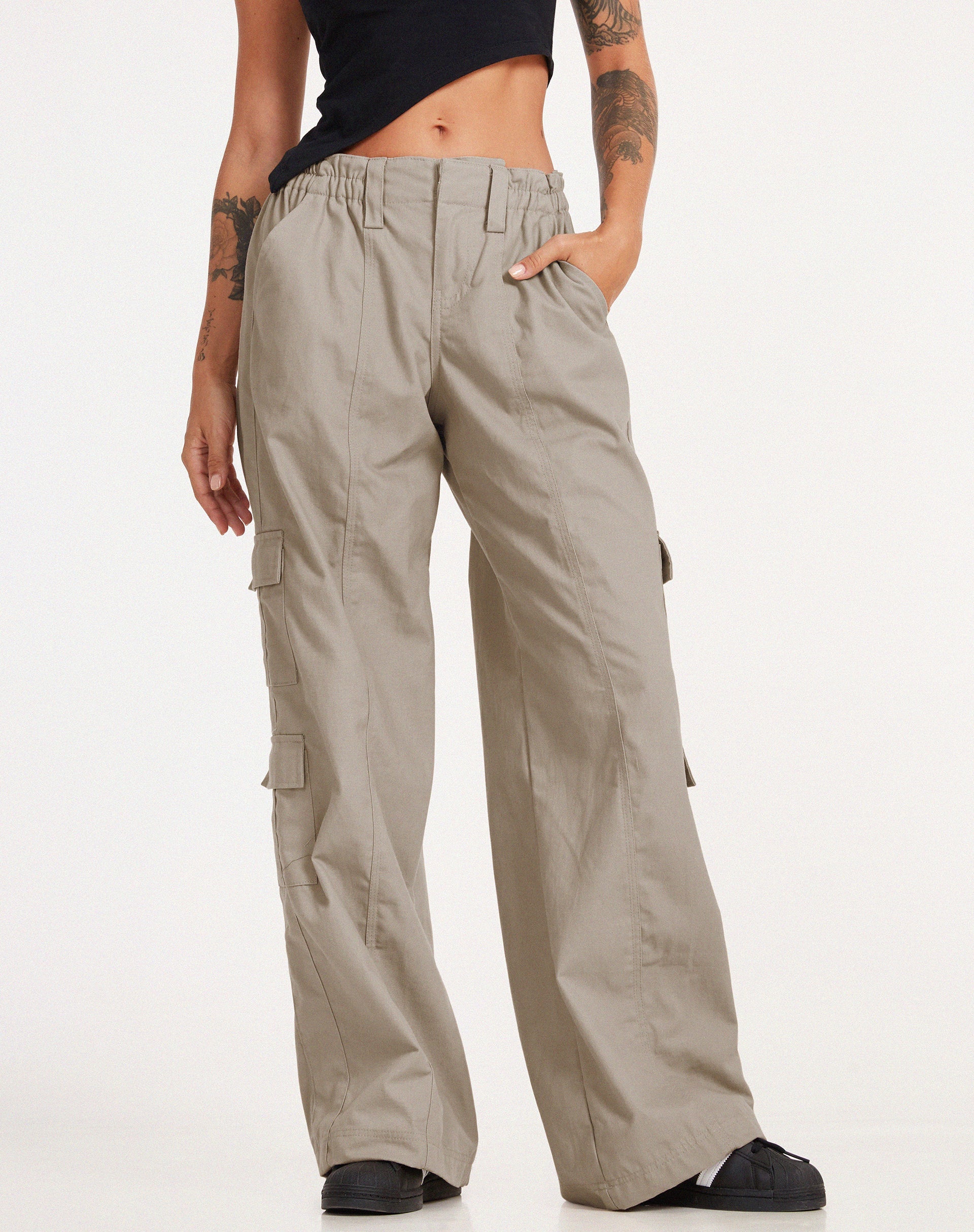 Image de Hansa Cargo Trouser in Stone