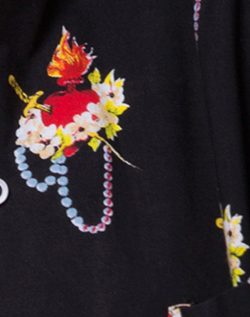 Image de la chemise hawaïenne dans le Sacré-Cœur