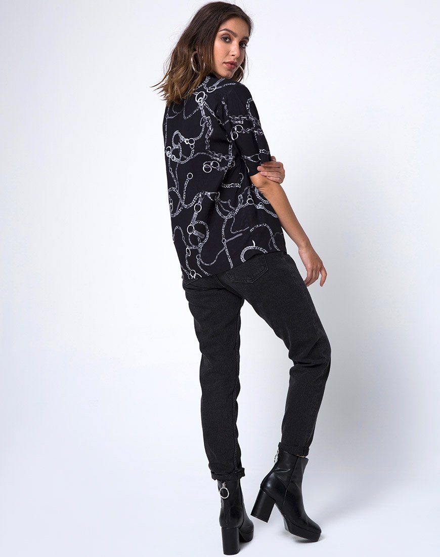 Image de la chemise hawaïenne en chaîne