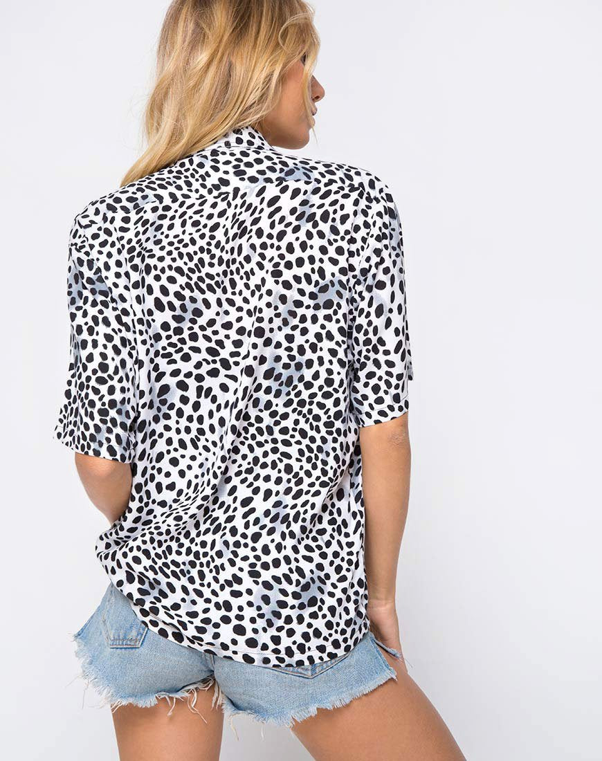 Chemise hawaïenne en dalmatien