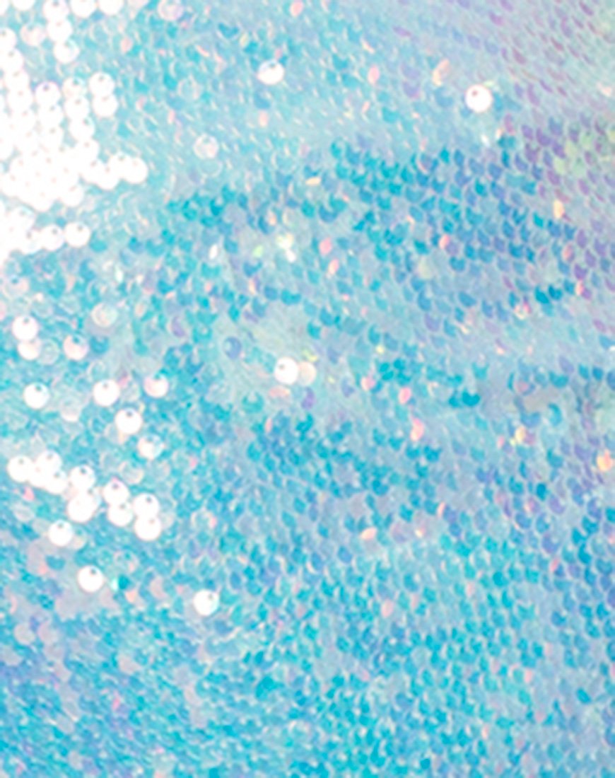 Image de Hedi Dress in Fishcale Sequin Candy Unicorn