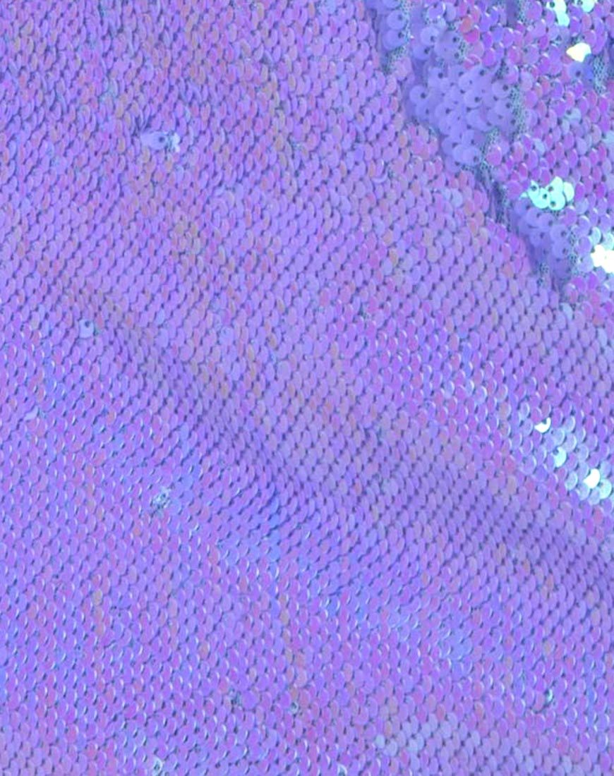 Image of Hedi Dress in Mermaid Fishcale Sequin