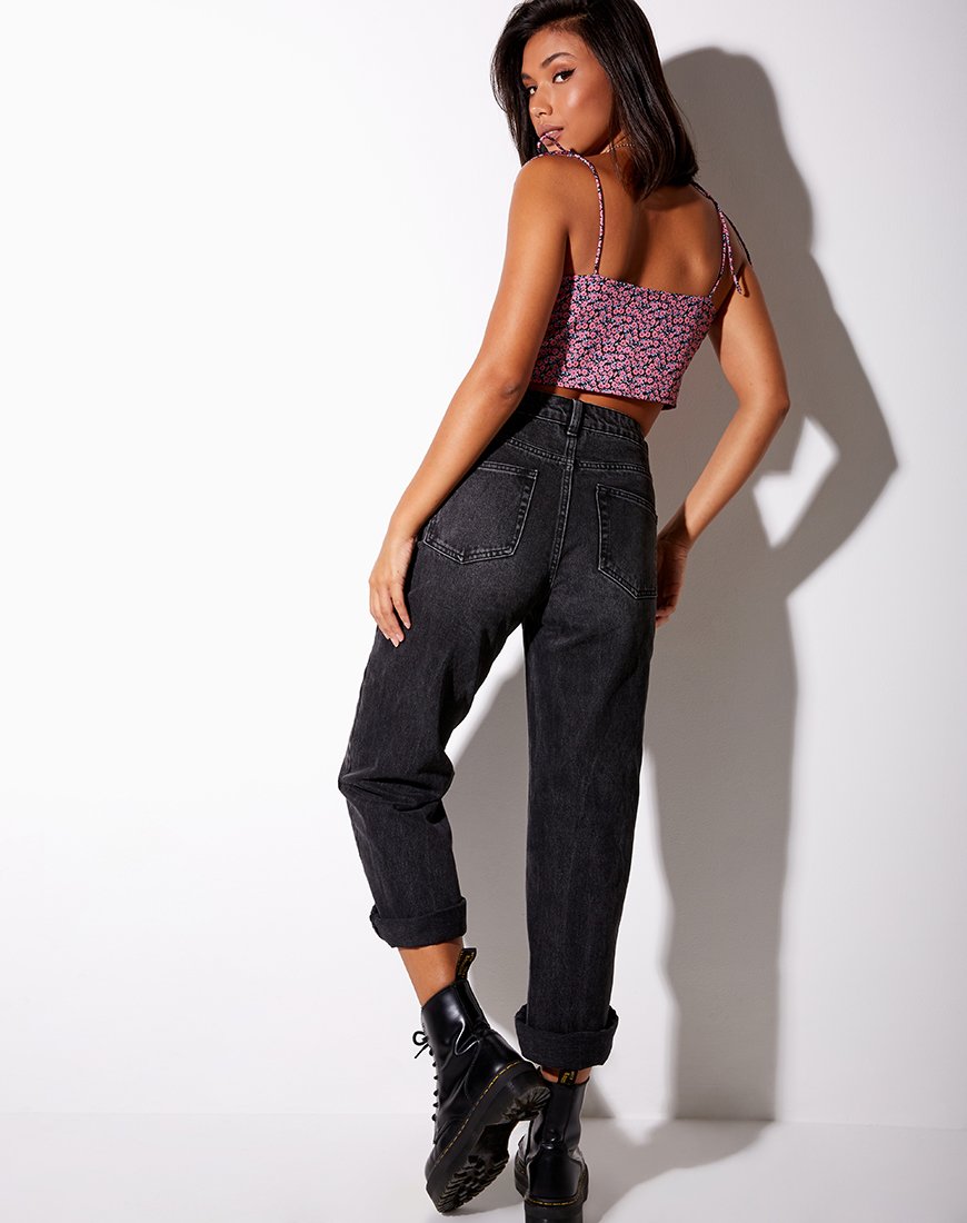 Image de Hemary Crop Top in Floral Fun Pink