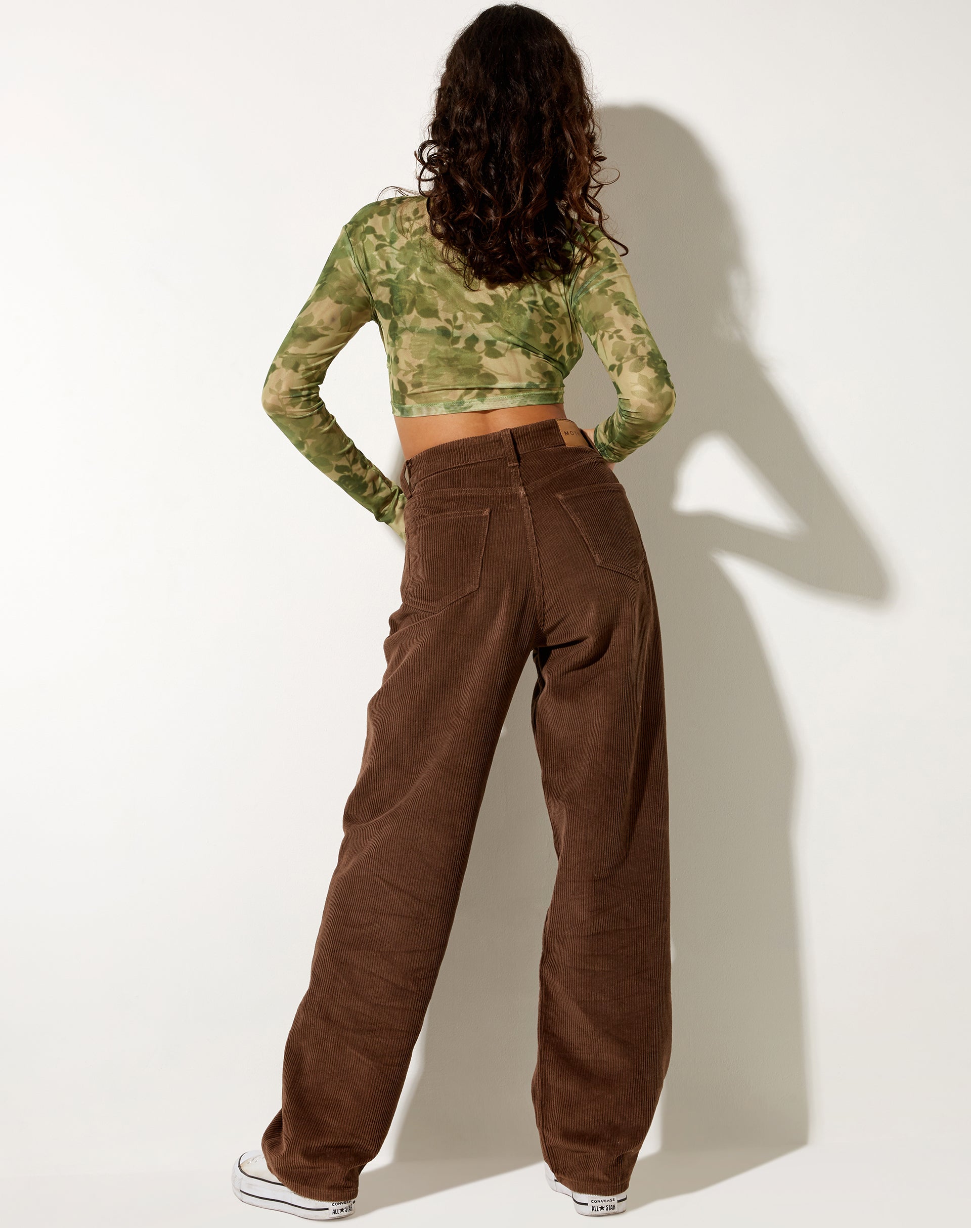 Image de Henru Cropped Cardi in Blurred Floral