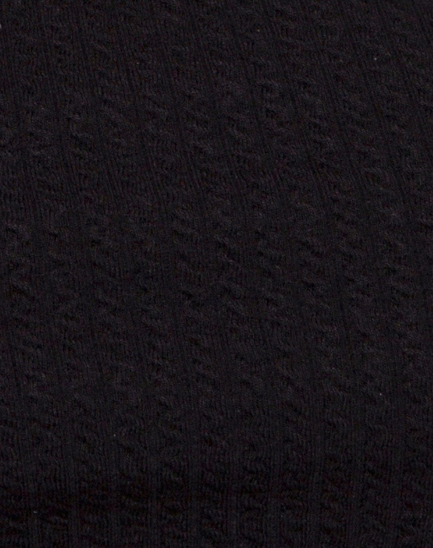 Image de Herlom Pantalon évasé en noir