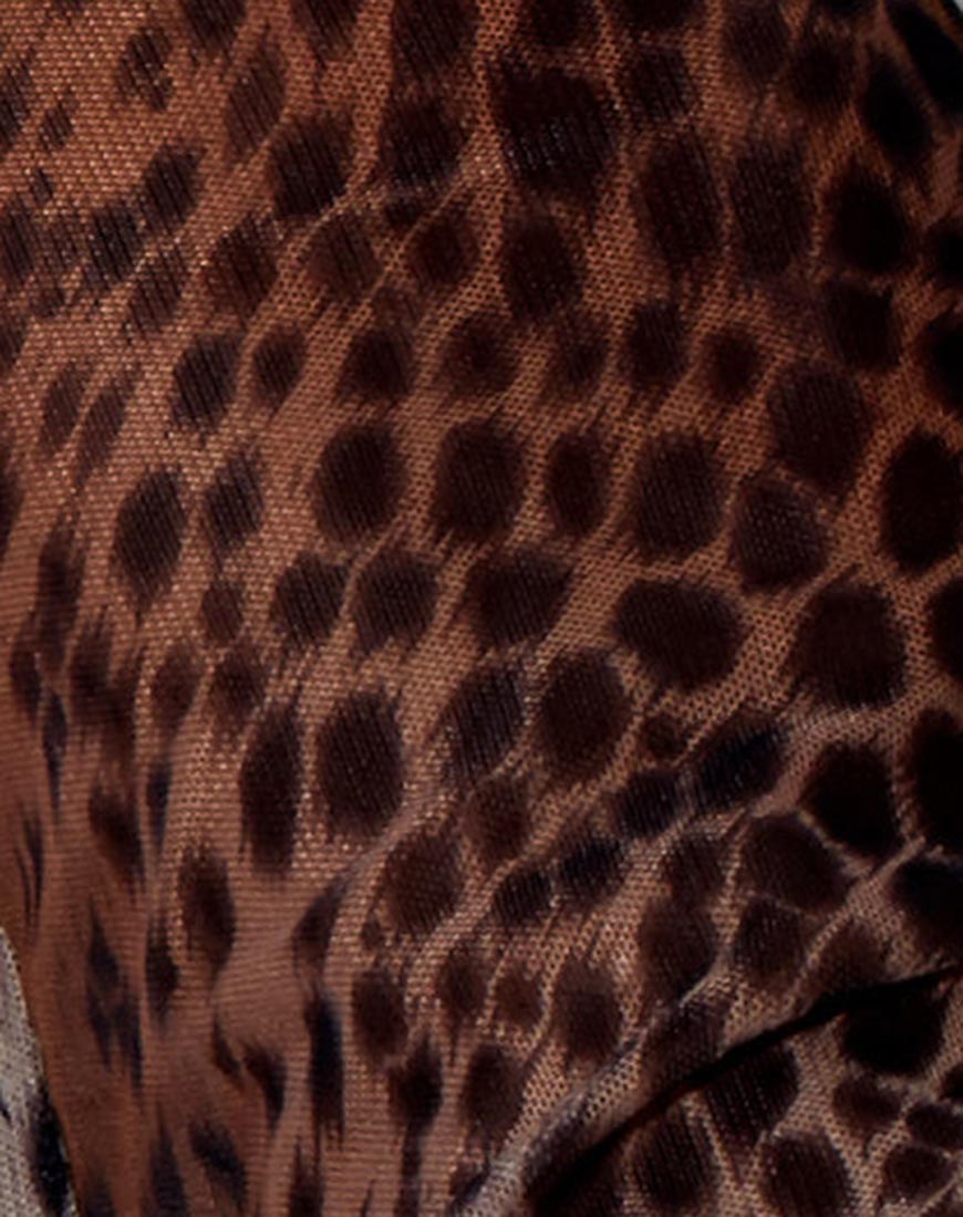 Image de marque Herlom Pantalon en maille dégradée Cheetah Brown