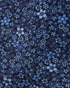 Jardin de fleurs bleu