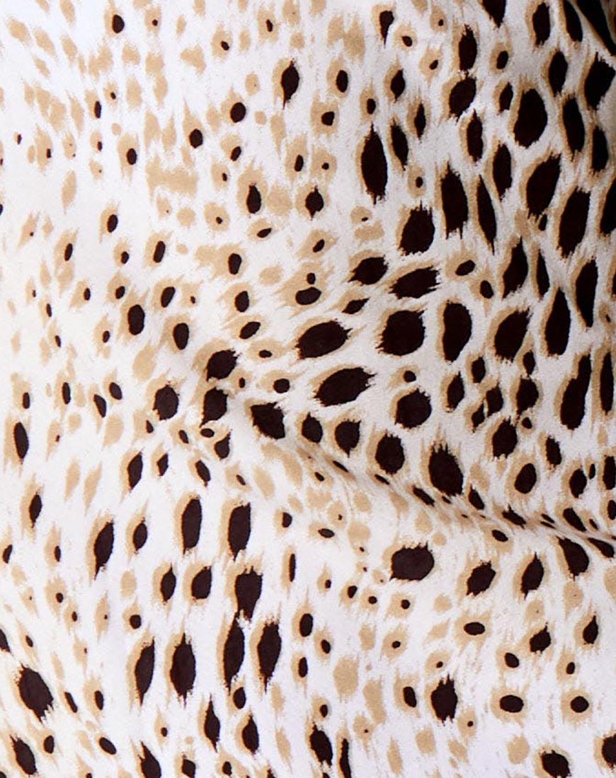 Image de Hian Maxi Dress in Sand Leopard
