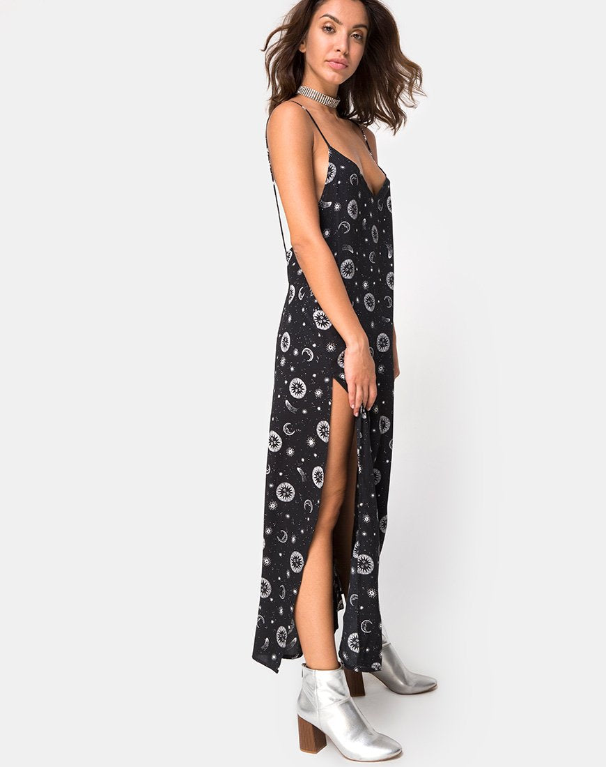 Image de Hime Maxi Dress in Small Celestial Black X Princess Polly