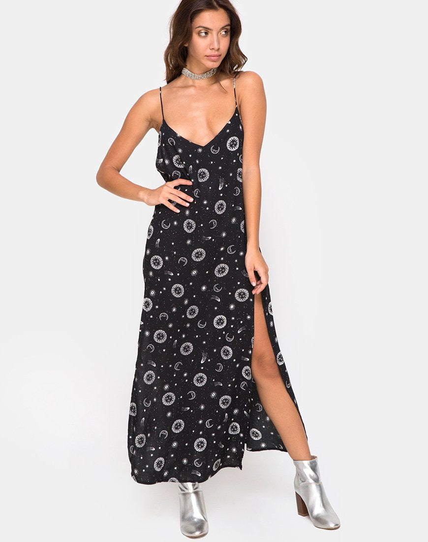Image de Hime Maxi Dress in Small Celestial Black X Princess Polly