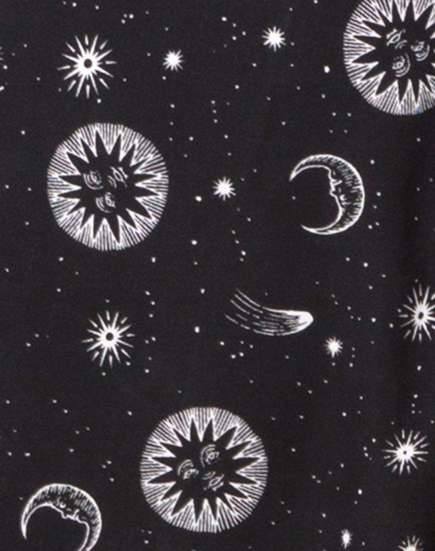 Image de Hime Maxi Dress in Small Celestial Black X Princess Polly