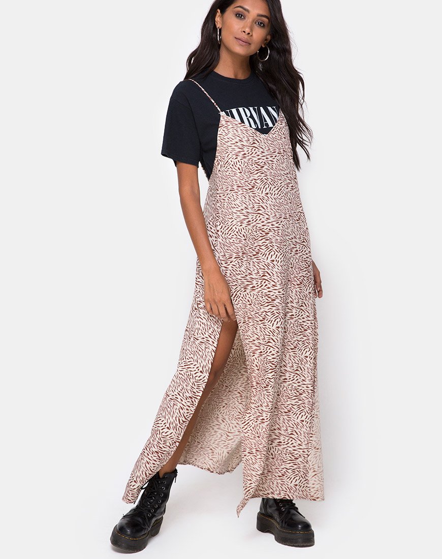 Image de Hime Maxi Dress in Safari Taupe