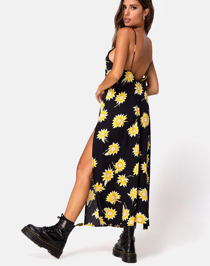 Image de Hime Maxi Dress in Sunny Days Noir