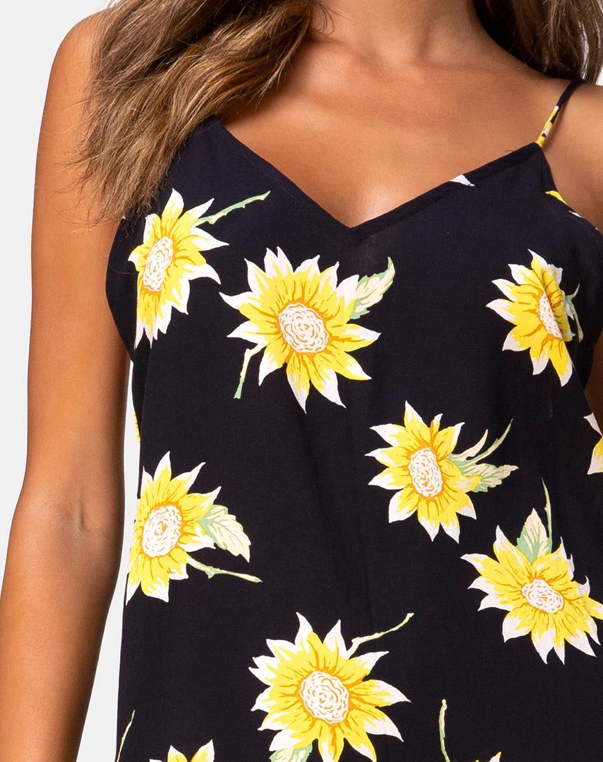 Image de Hime Maxi Dress in Sunny Days Noir