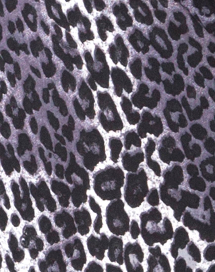 Image de Hime Maxi Dress in Rar Leopard Grey
