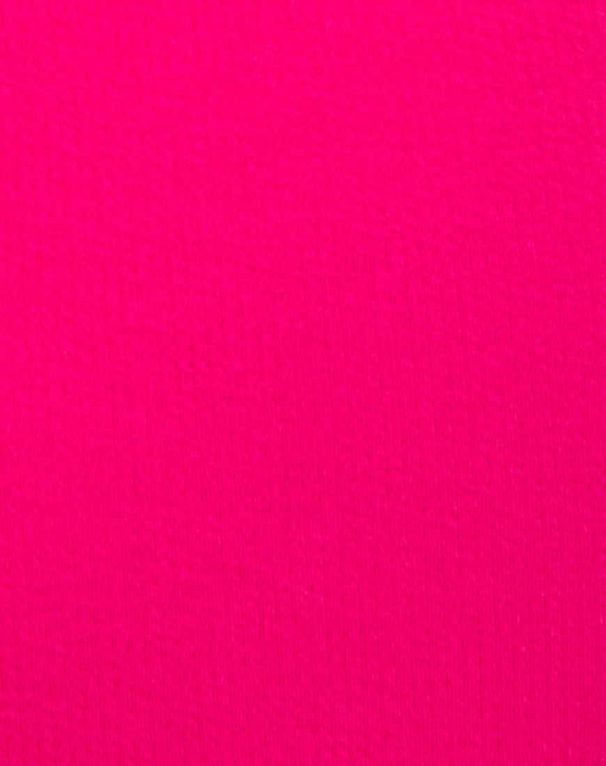 Image de Hoalo Maillot de bain en Mini Rib Fushcia