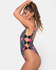 Image de Hoalo Maillot de bain à découpes Paradise Polka