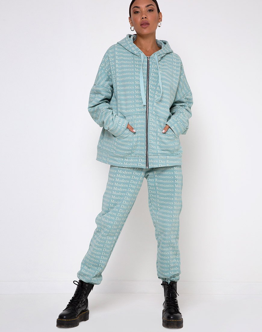 Image de Hollack Hoody en Modern Day Romantics Seafoam