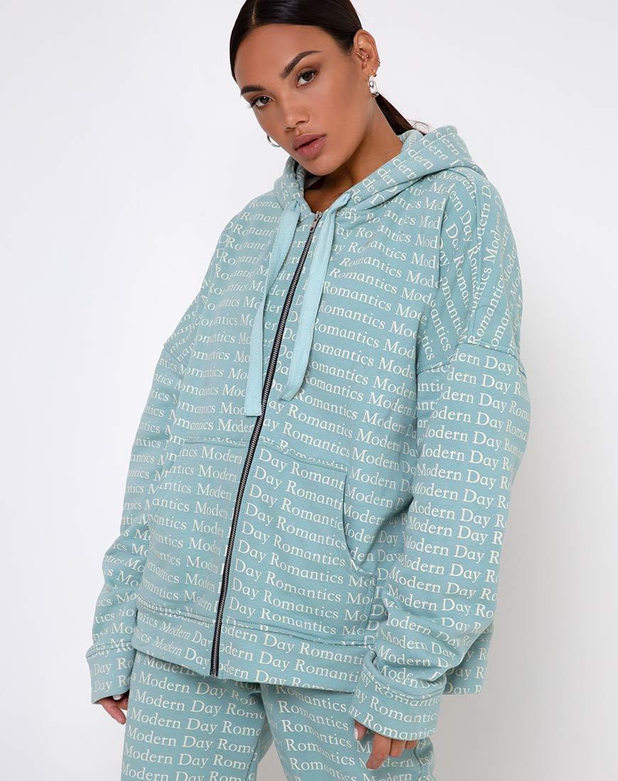 Image de Hollack Hoody en Modern Day Romantics Seafoam