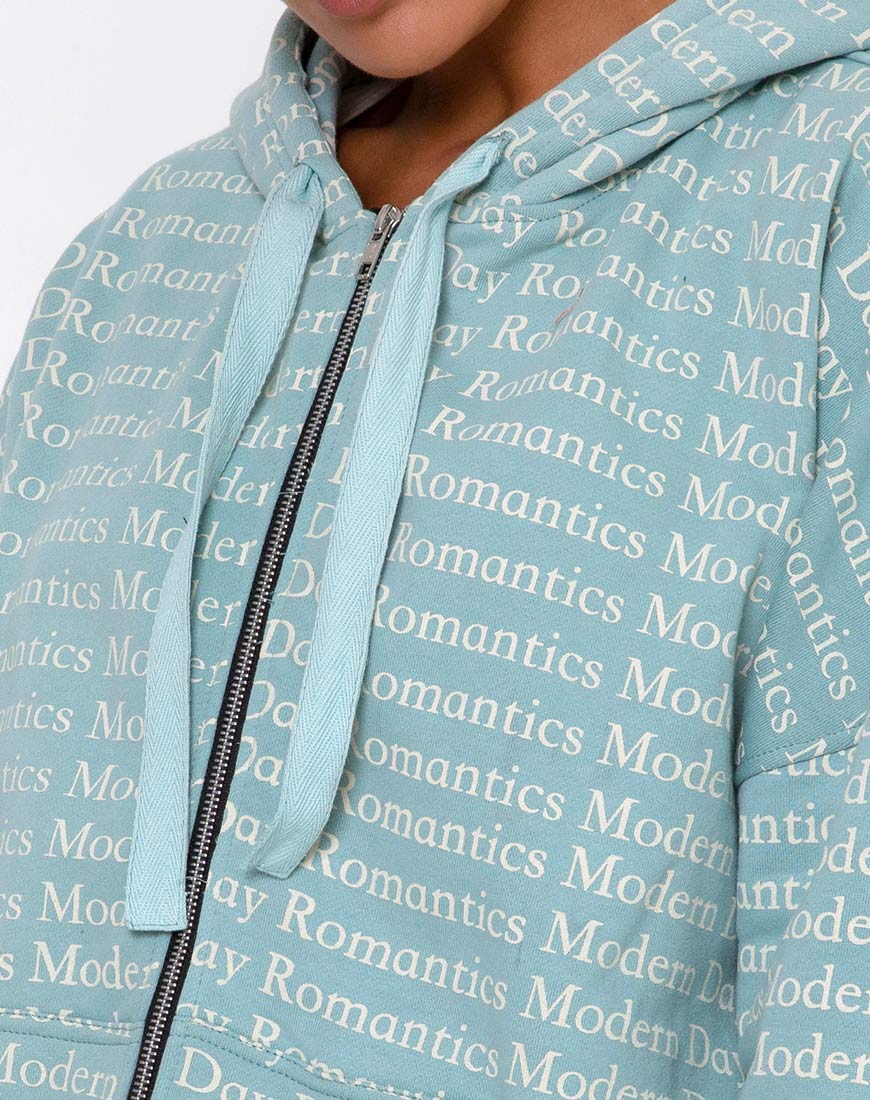 Image de Hollack Hoody en Modern Day Romantics Seafoam