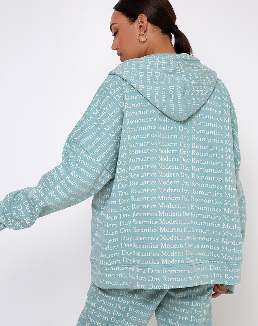 Image de Hollack Hoody en Modern Day Romantics Seafoam