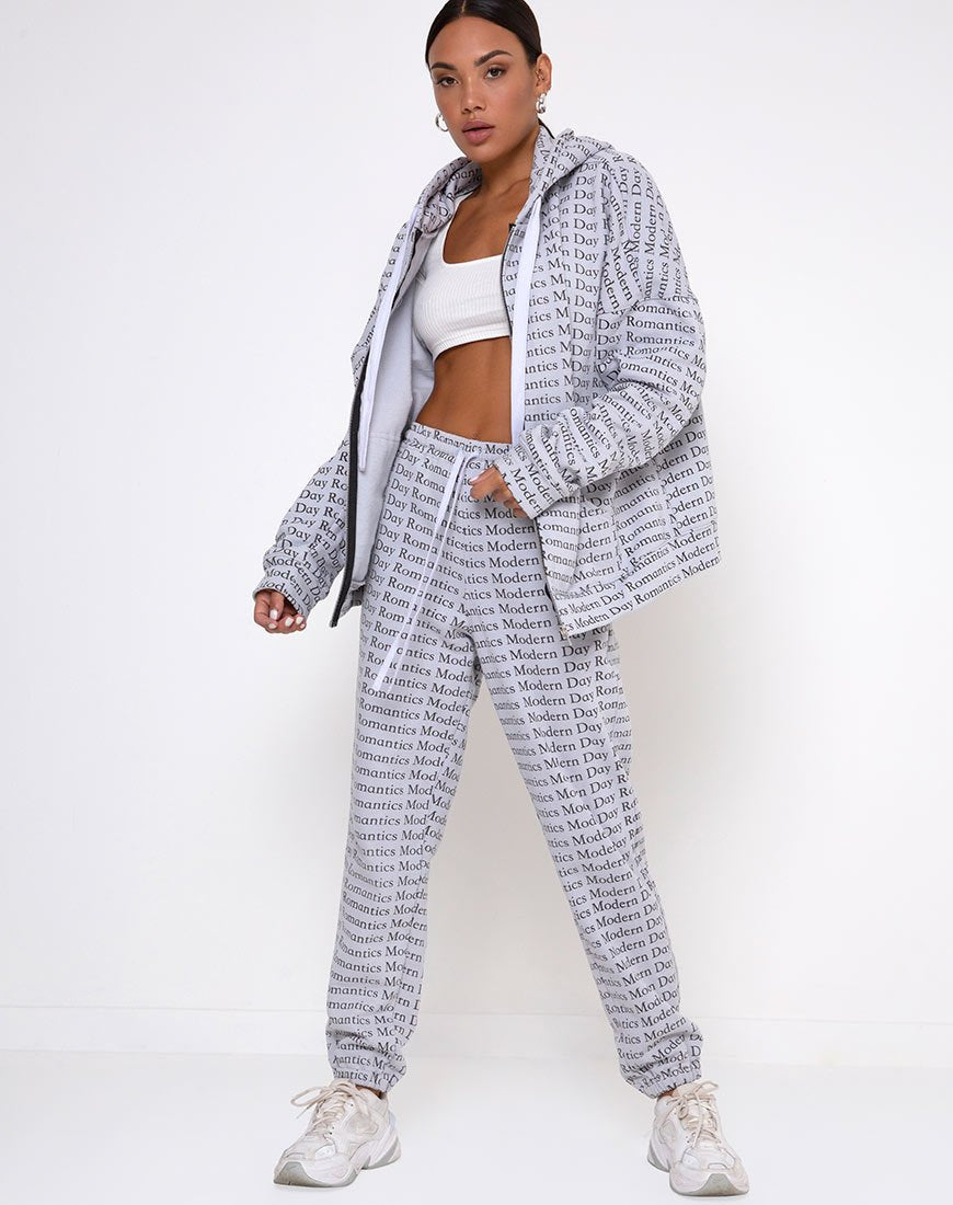 Pantalon de jogging Basta en gris Modern Day Romantics