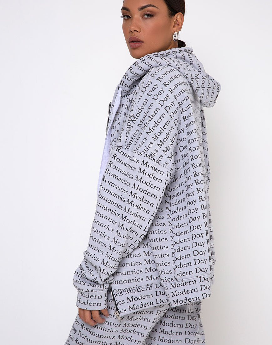 Image de Hollack Hoody in Modern Day Romantics Grey