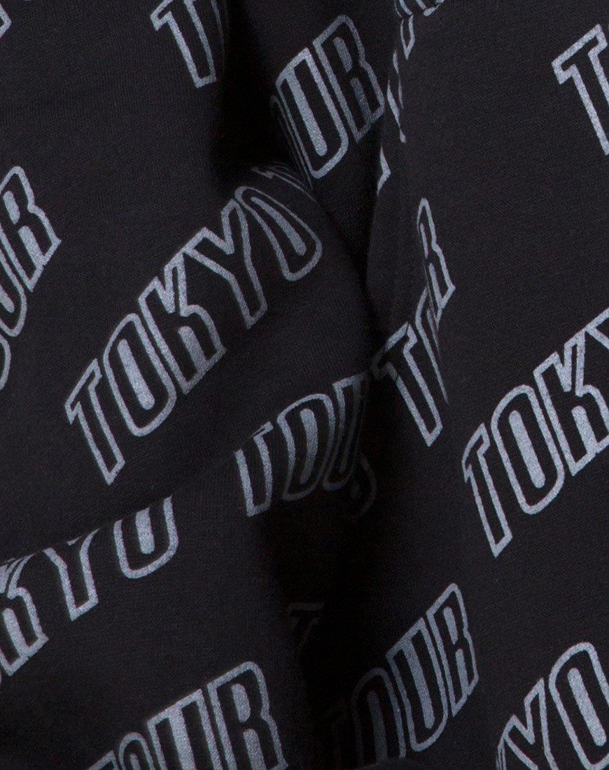 Image de Hollack Zip Hoody in Tokyo Tour Black