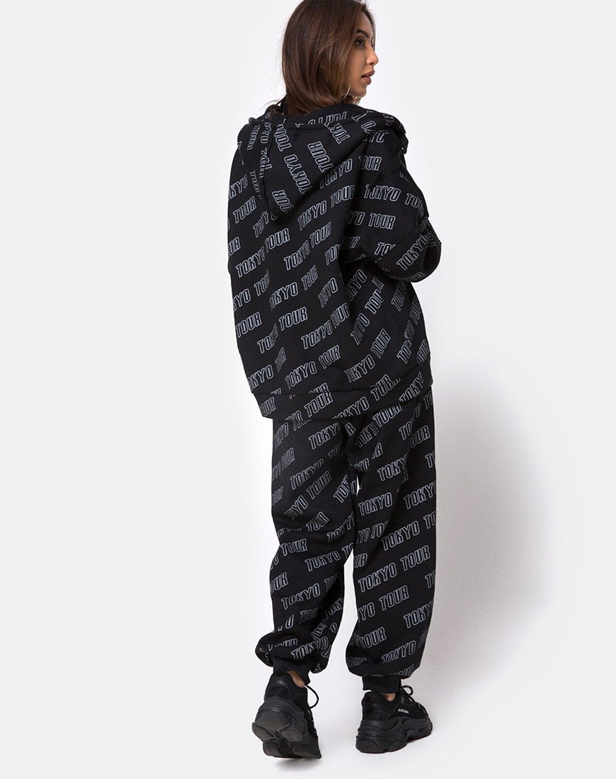 Image de Hollack Zip Hoody in Tokyo Tour Black