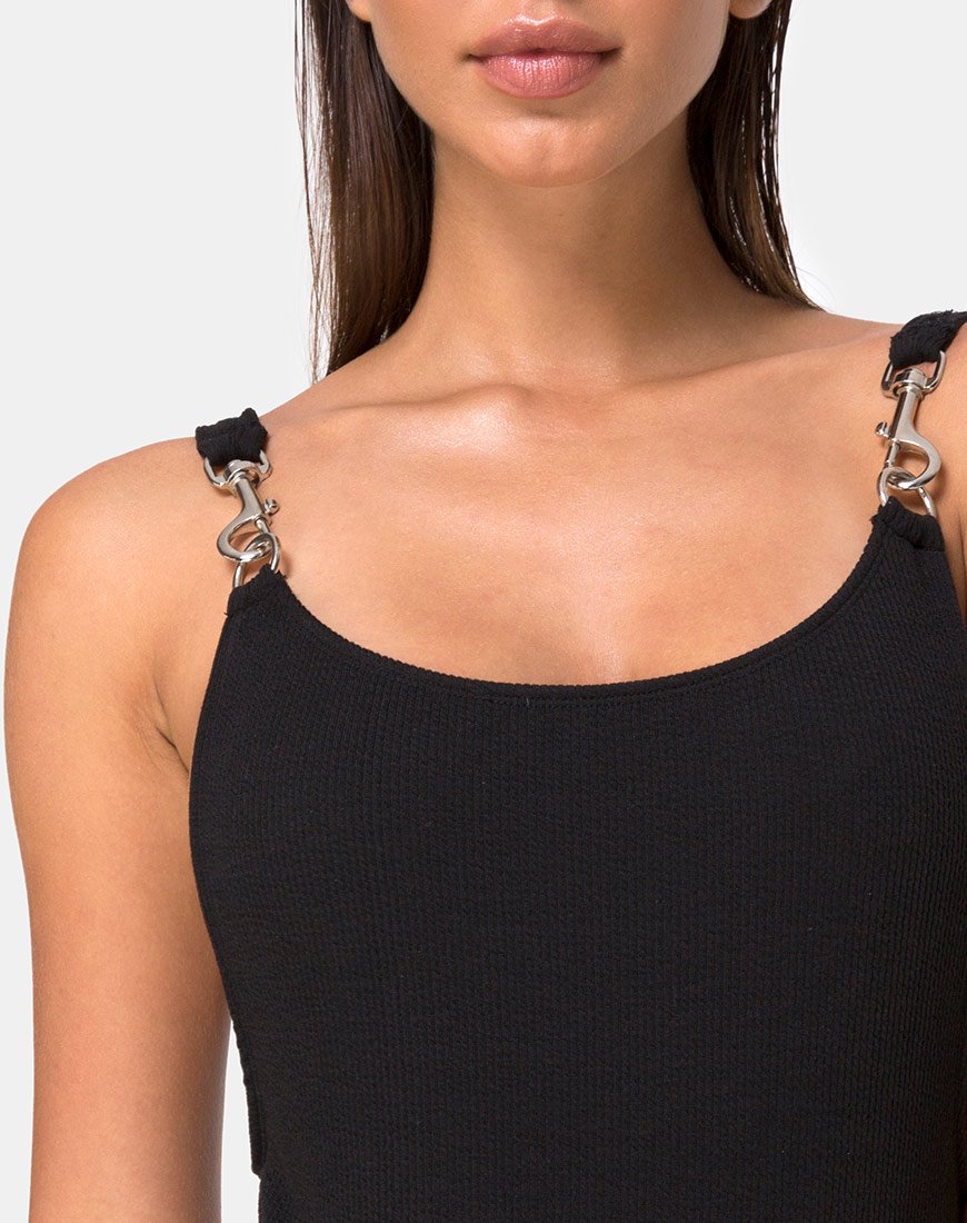 Image de Hooked Swimsuit en noir