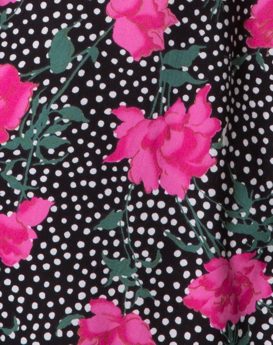 Image de Ihza Tea Dress in Paradise Polka