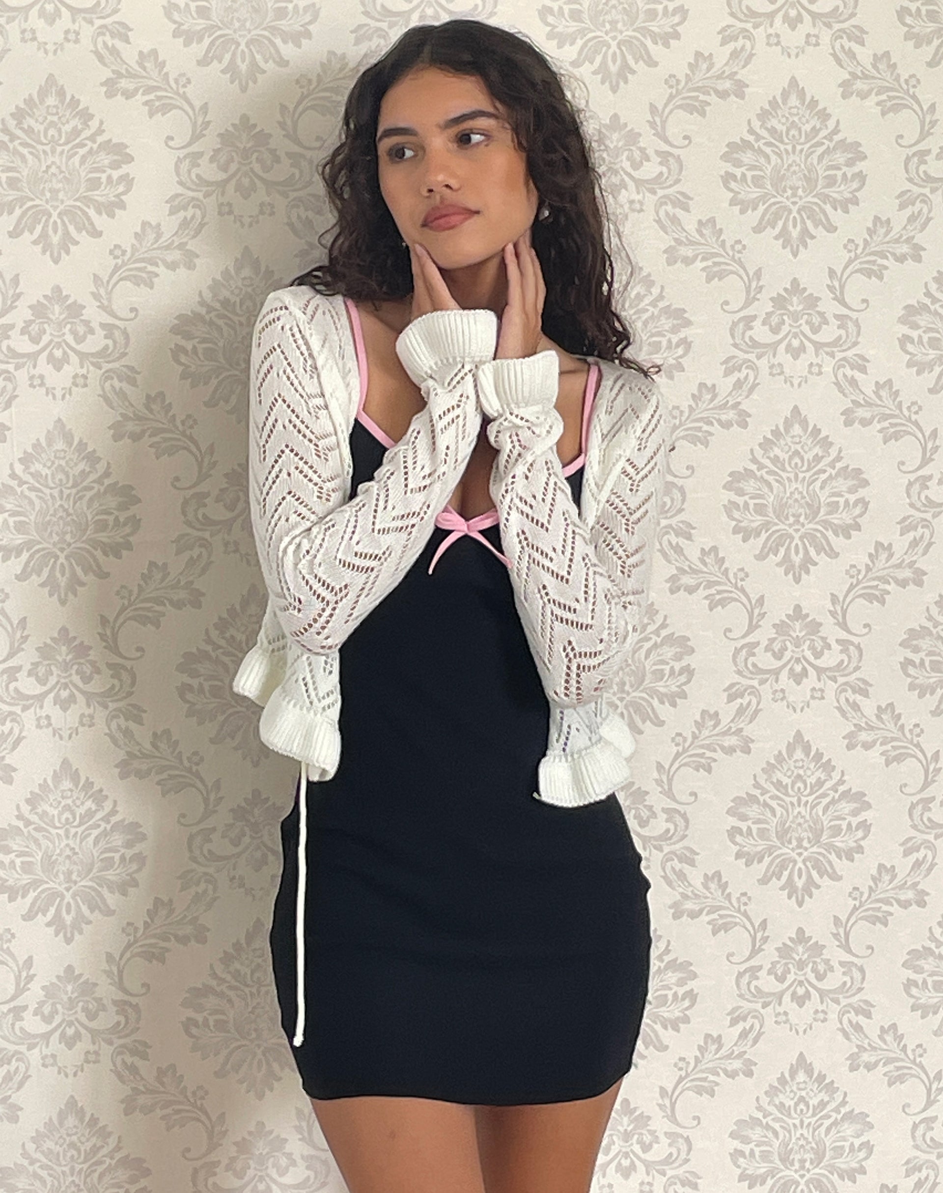 image de Vella Cardi en tricot ivoire
