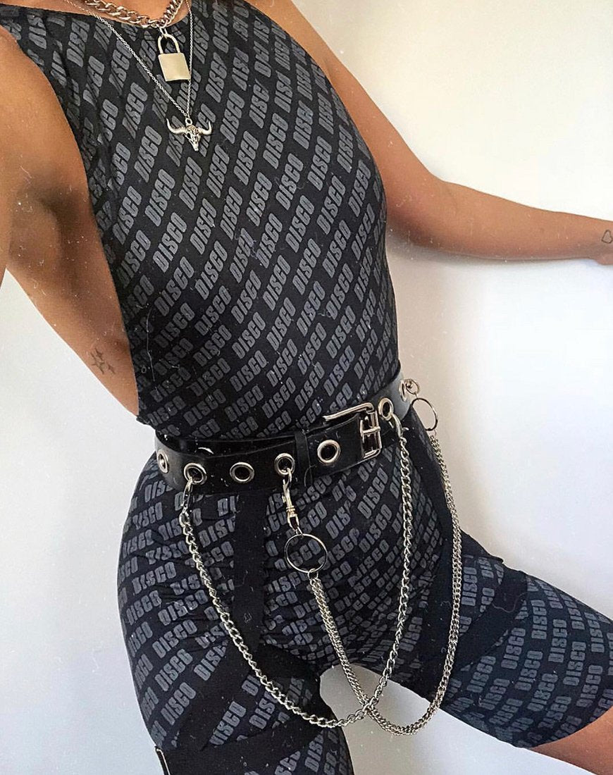 Acro Unitard dans Diagonal Disco