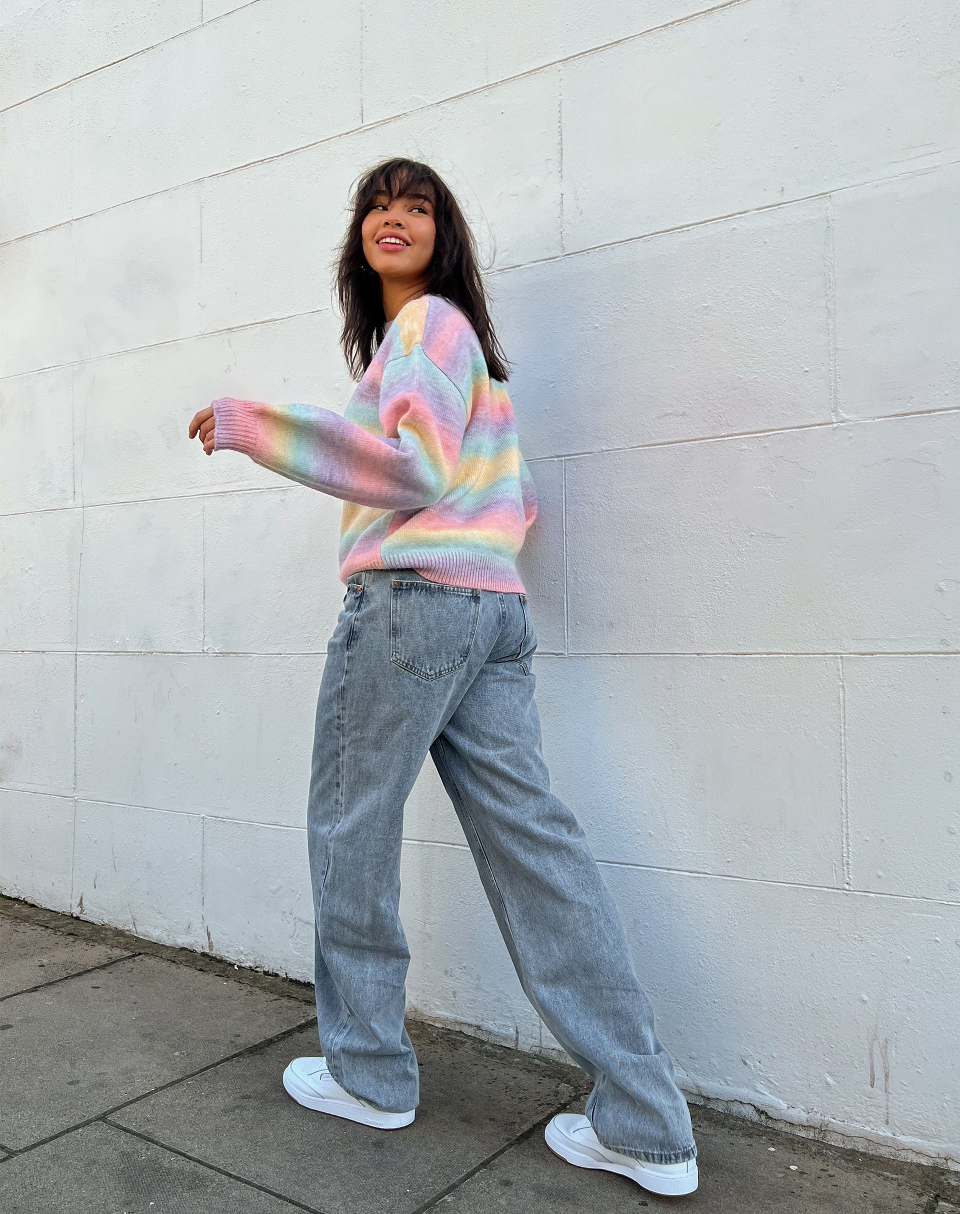 Image de l'Ammaria Jumper en violet et bleu