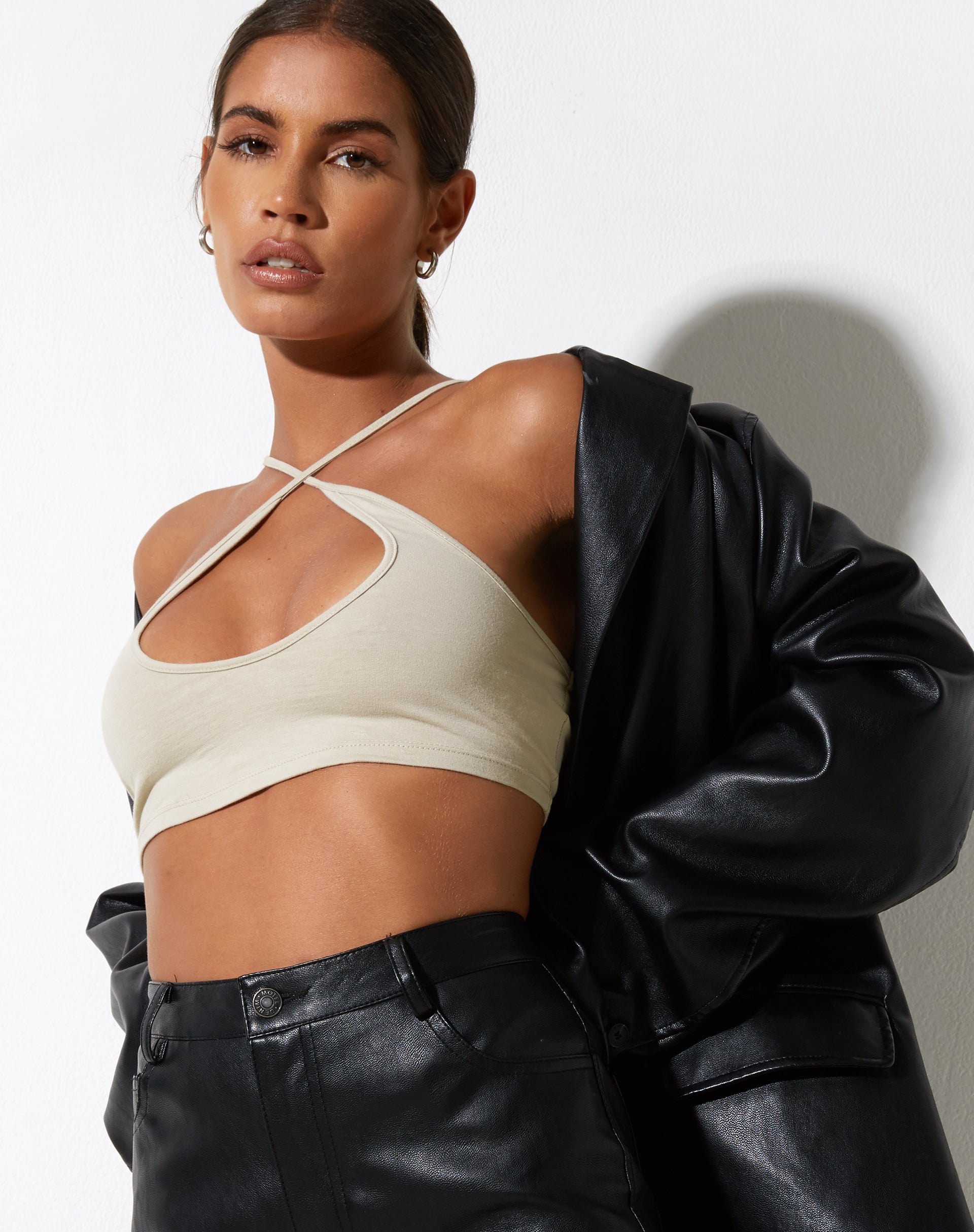 image de Intan Crop Top in Coconut Milk