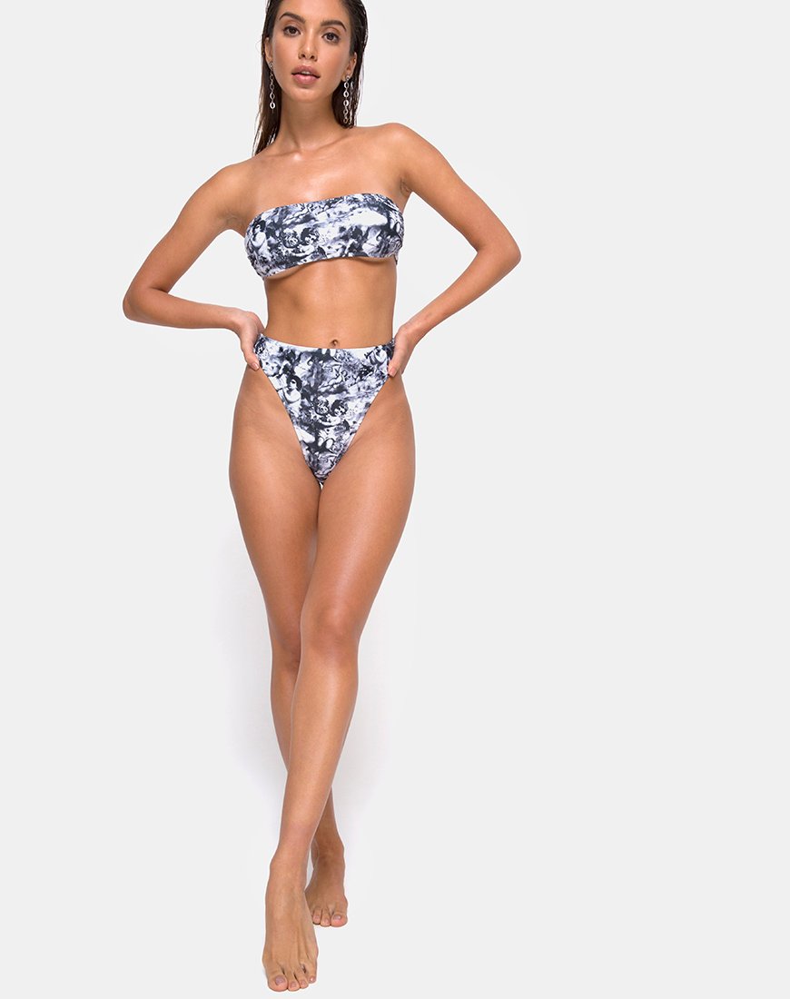 Image de Izarla Bikini Tube Top in Cherub Grey