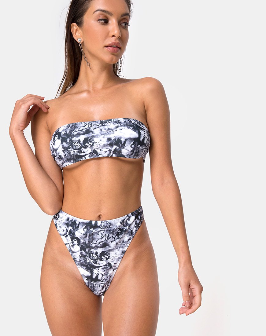 Image de Izarla Bikini Tube Top in Cherub Grey