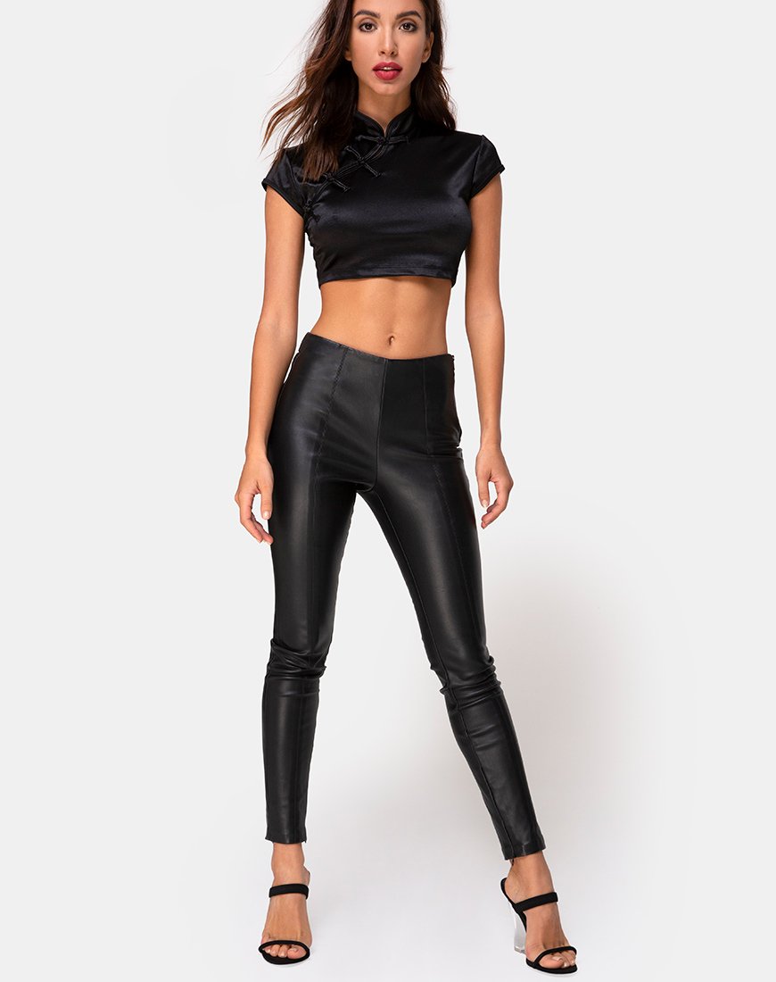 Image de Jakina Top en Spandex Noir