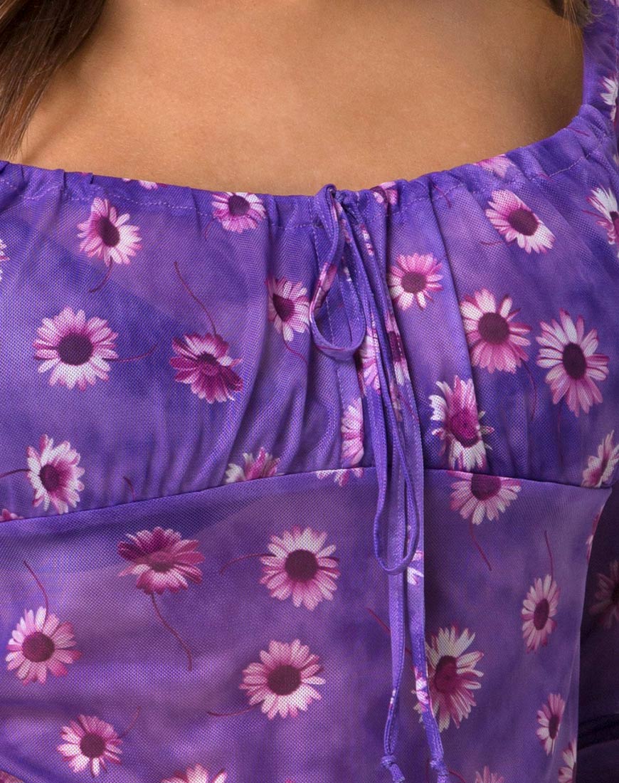 Image de Janina Top in Daisy Daze Purple