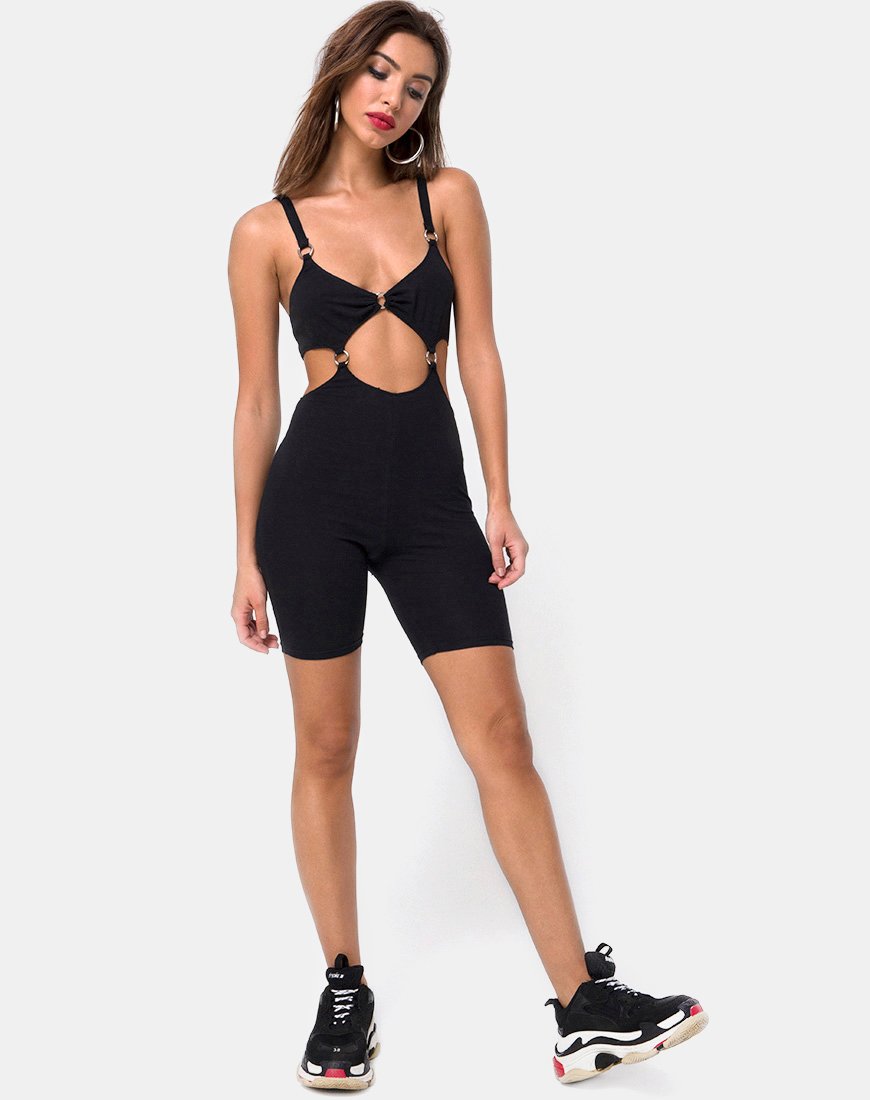 Image de Jaso Unitard découpé en noir