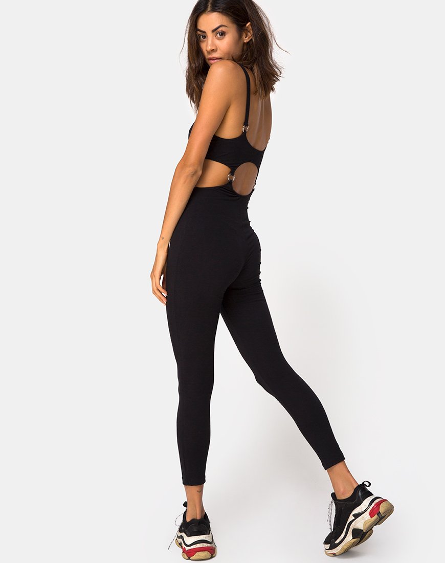 Image de Jasola Unitard découpé en noir