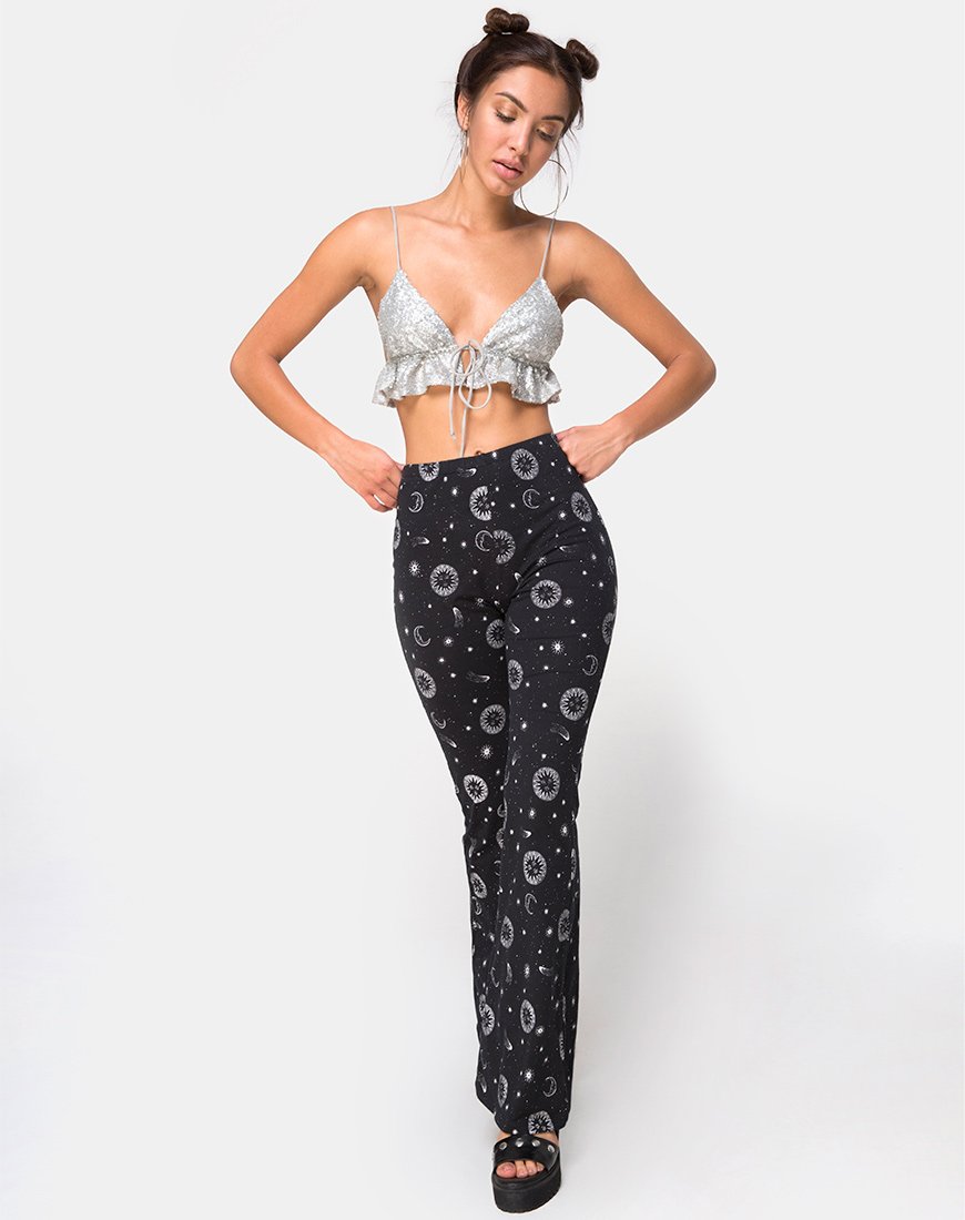 Image de Jeevan Trouser en Small Celestial Black X Princess Polly