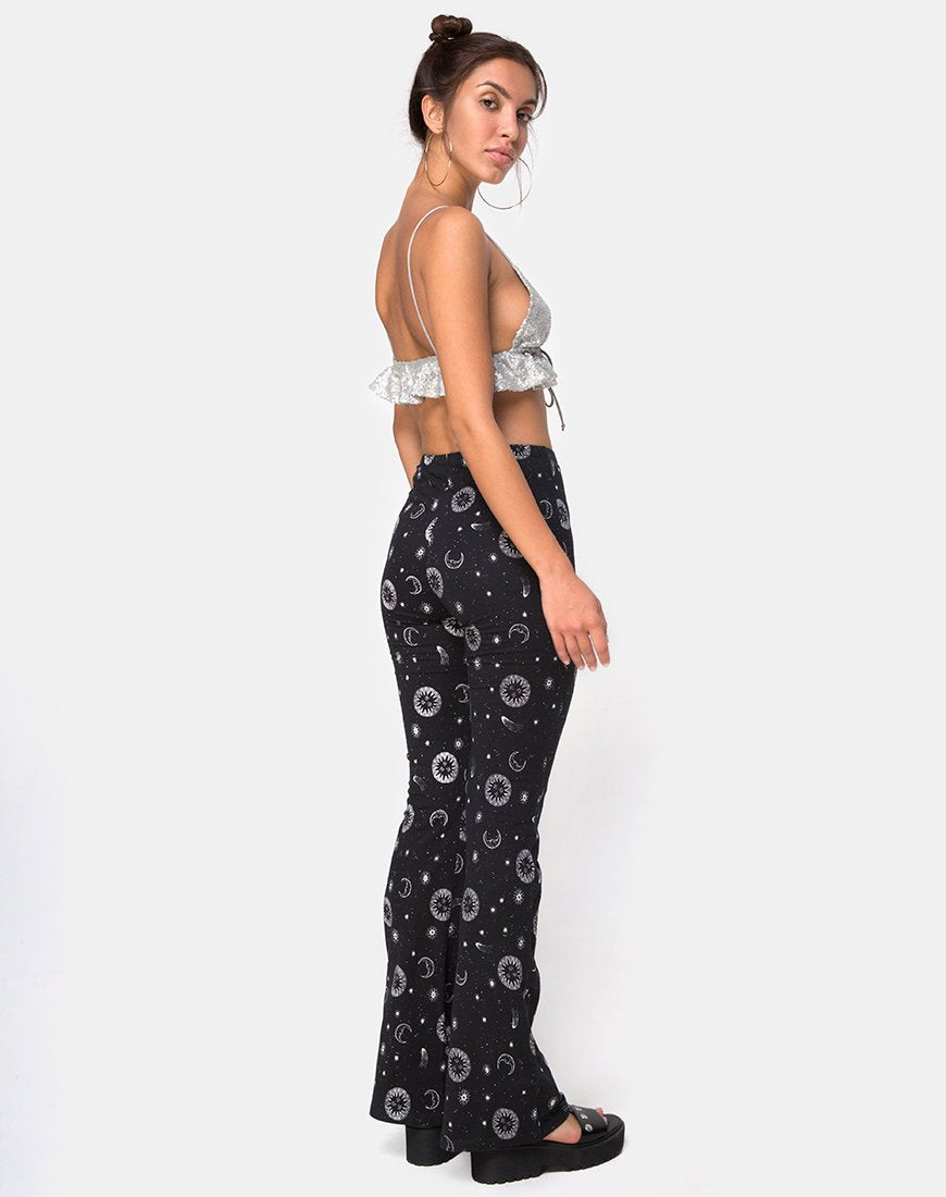 Image de Jeevan Trouser en Small Celestial Black X Princess Polly