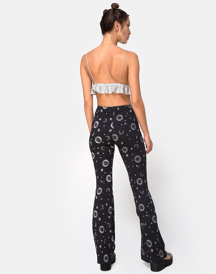 Image de Jeevan Trouser en Small Celestial Black X Princess Polly