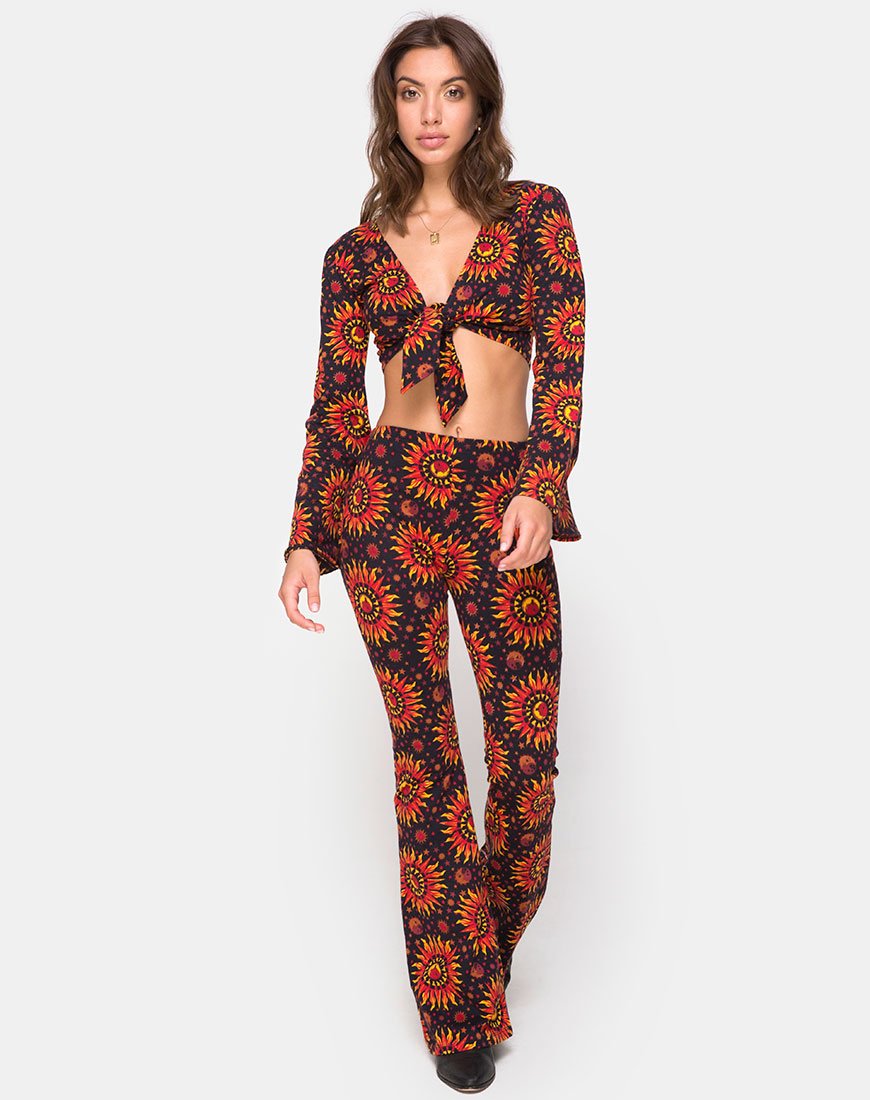 Image de Jeevan Flare Trouser in Hot Sun X Princess Polly