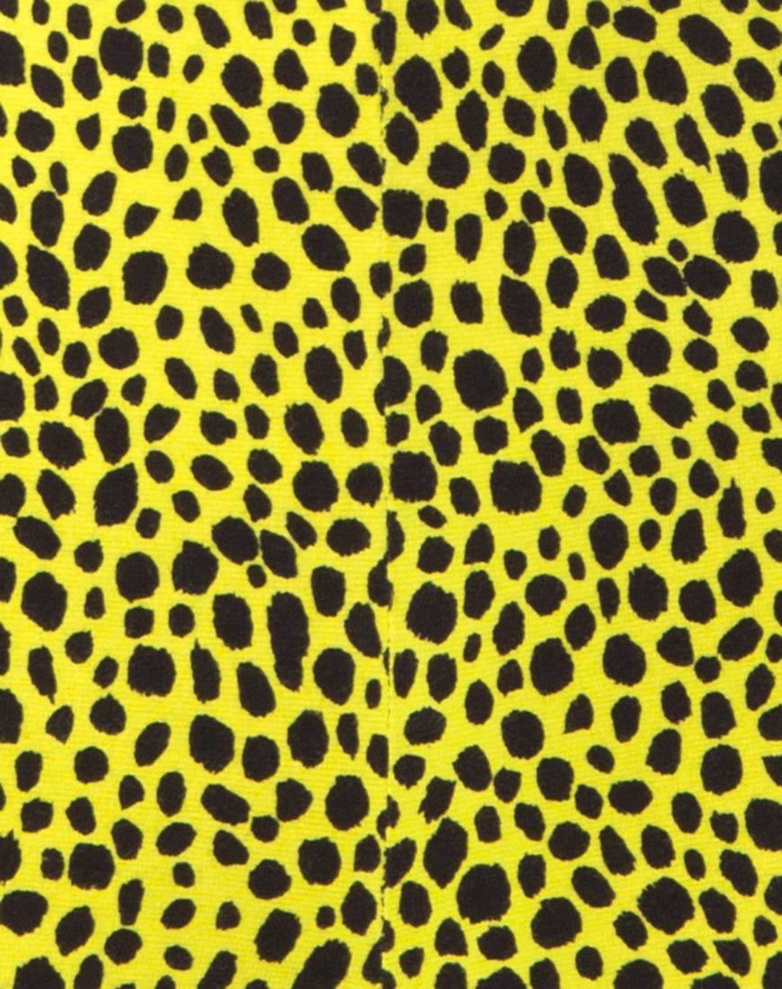 Image de Sunny Kiss Oversize Tee in Wild Cat Yellow X Princess Polly