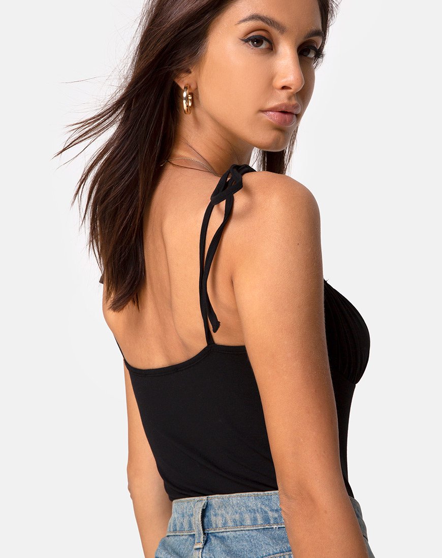 Corsage Jella en noir