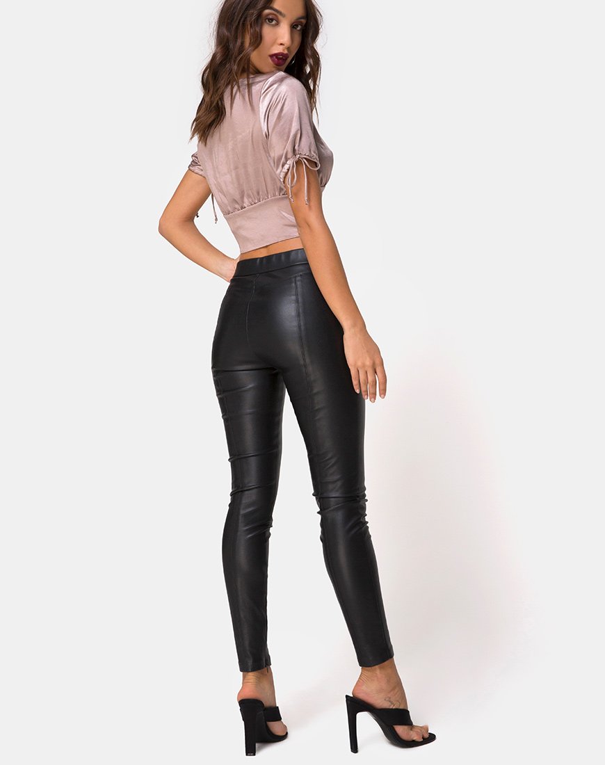 Image de Jene Top in Satin Mink