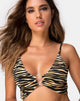 Image de Jeppa Bralette Top in Tiger