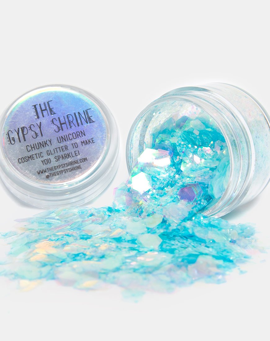 The Gypsy Shrine Chunky Unicorn Glitter Pot (Pot de paillettes licorne)